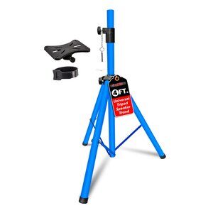 Speaker Stand Tripod Short Adjustable Monitor Stands SS HD 1PK SKY BLU 4FT